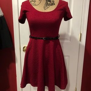 Red dress